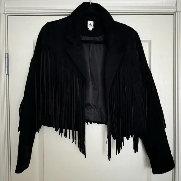 VICI Walford Cropped Fringe Jacket - Picture 2 of 8